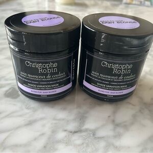 Christophe Robin Set of Two (2) Back to Your Baby Blonde Shade Hair Mask